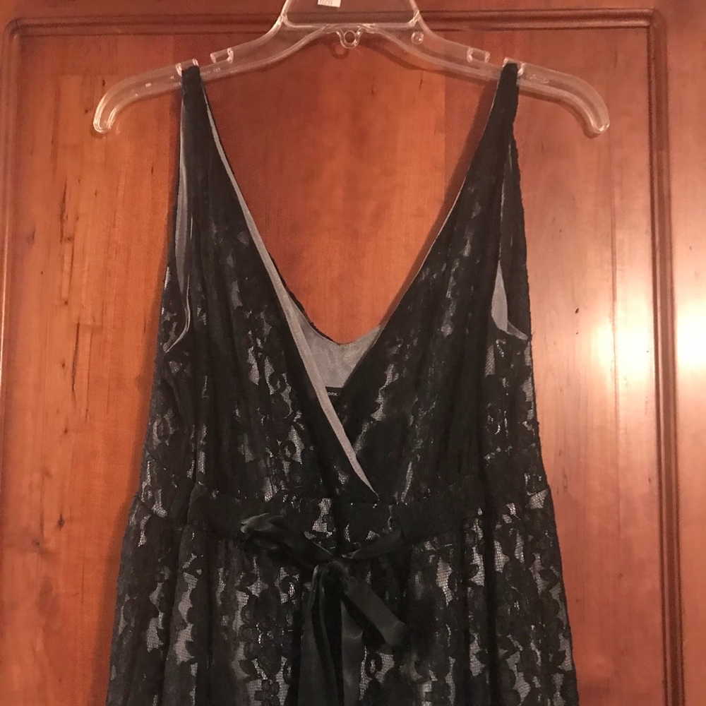 Lace V Neck LBD